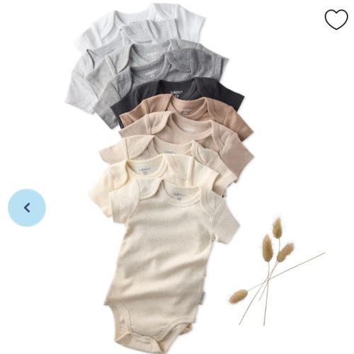 AVERY 10-Pack Short Sleeve Bodysuits
