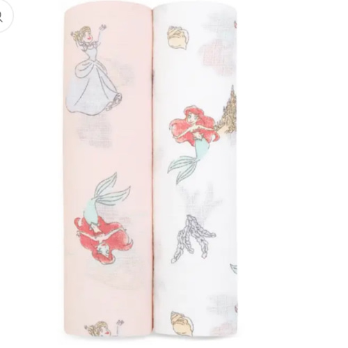 Essentials Cotton Muslin Swaddle 2 Pack | aden + anais
