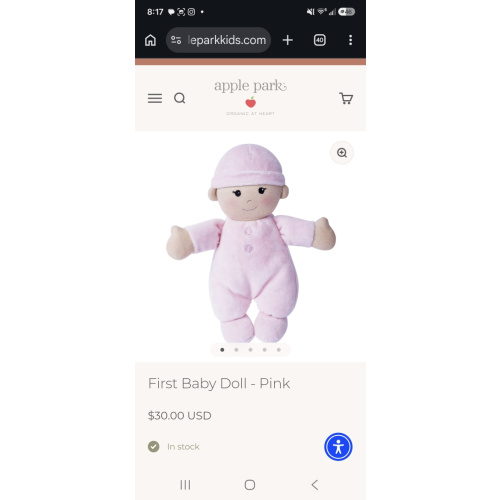 First Baby Doll - Pink