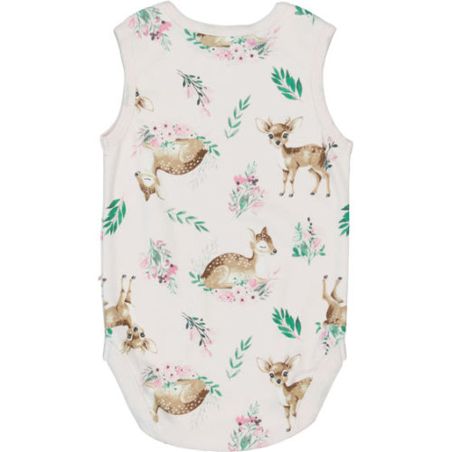 Light Pink Baby Cotton Sleeveless Bodysuit | Best&Less™ Online