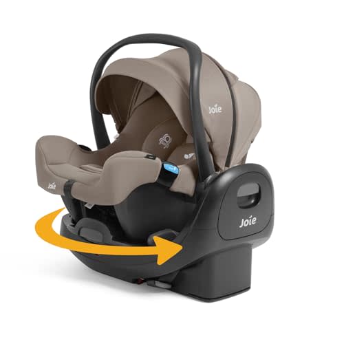 Joie Baby, Rue™ LX Spin, 180° Rotating Base, 4-Position Recline, UPF 50+ Expandable Canopy (Mocha)