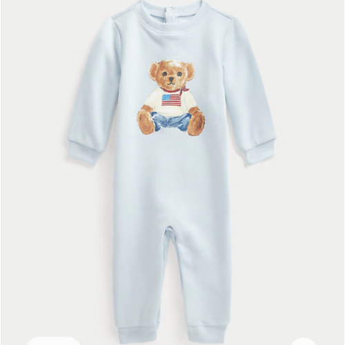 Polo Bear Fleece Coverall