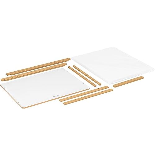 Babyletto Rolli All-Stages® Midi Crib Conversion Kit in Honey, Greenguard Gold Certified, FSC Certified, Portable & Adjustable with Pad Included