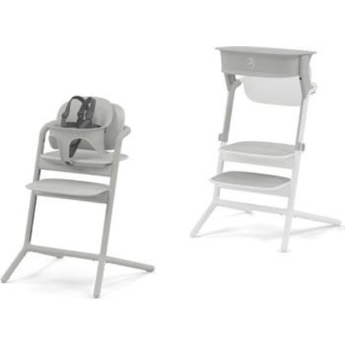 LEMO 3-in-1 High Chair with Baby Set & Tray