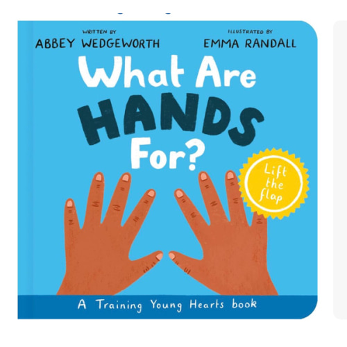 What Are Hands For? Board Book: Training Young Hearts (Christian behavior book for toddlers encouraging obedience motivated by God’s grace. Lift-the flap. Gift for Kids)