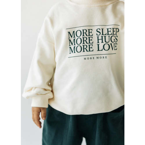 More More Crewneck- Cream