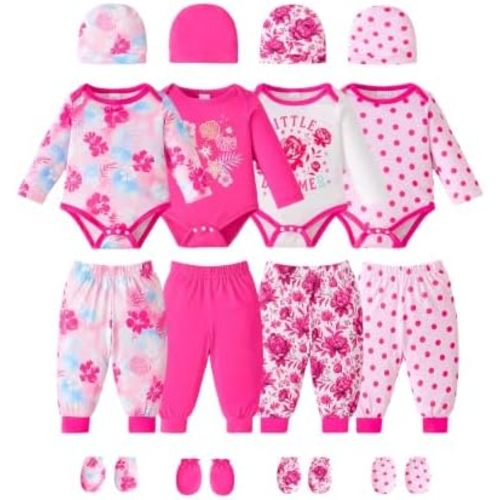 Baby Boy Girl Clothes Preemie Newborn Must Have Infant Essentials Outfits 20 Piece Clothing 0-18 Months