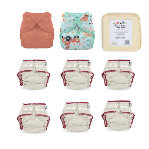 Cloth-eez Workhorse Give It a Try Kit for older babies