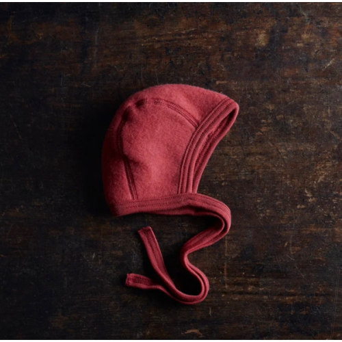 Baby Merino Wool Fleece Bonnet - Jasper