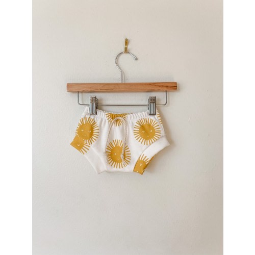 organic baby shorts // baby bummies // toddler shorts // baby clothes // sunshine baby clothing // baby boy shorts // baby girl shorts
