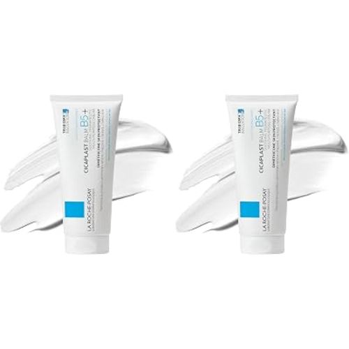 La Roche-Posay Cicaplast Balm B5 Skin Barrier Repair Cream with Centella Asiatica, Shea Butter & Panthenol | Multi-Purpose Healing Ointment for Dry, Irritated Skin | Face, Body & Hand Balm, Baby Safe