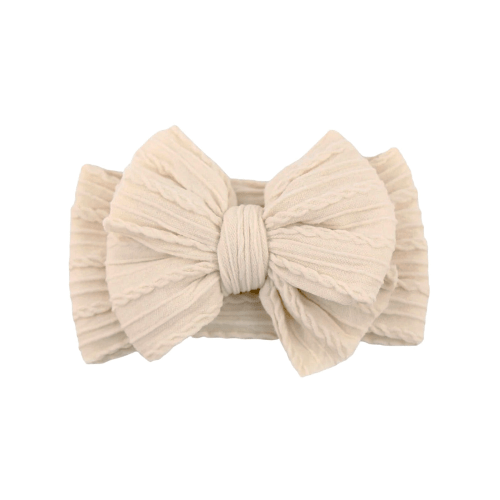 Cable Bow, Sand – SpearmintLOVE