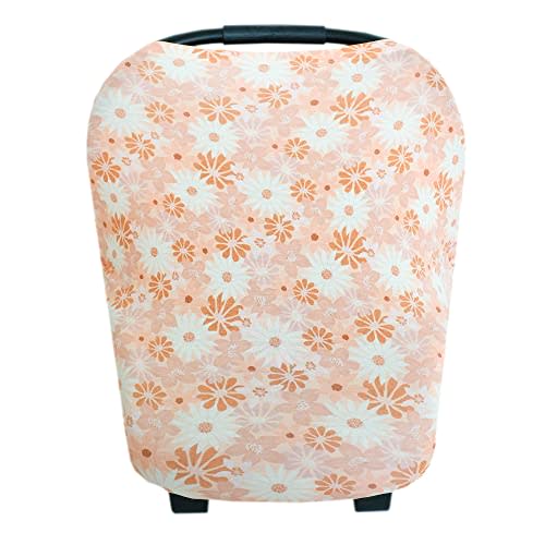 Copper Pearl Nursing Cover – Multi-Use Cover for Baby Girl or Boy, Car Seat Cover, Stroller Cover & Breast Feeding Cover Up for Women, Penny