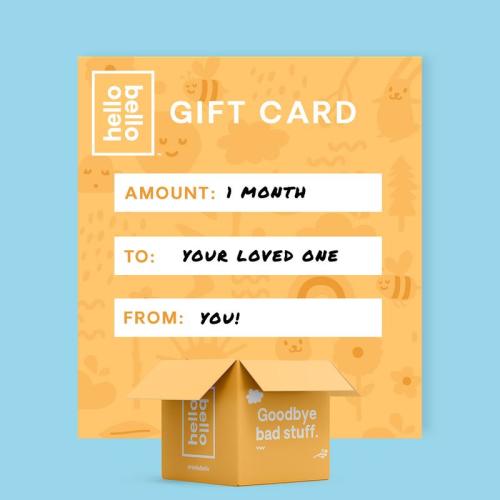 eGift Cards 1 month