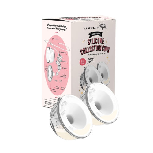 Silicone Milk Collection Cups+ 19cm insert | Legendairy Milk