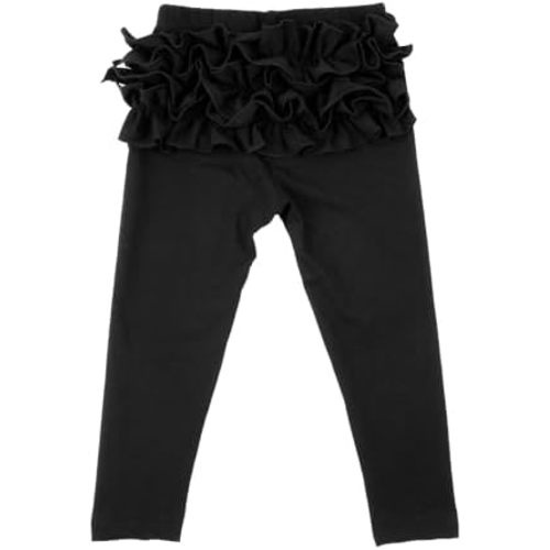 HOOLCHEAN Baby Toddler and Little Girls Ruffles Buttocks Leggings Solid Color Pants