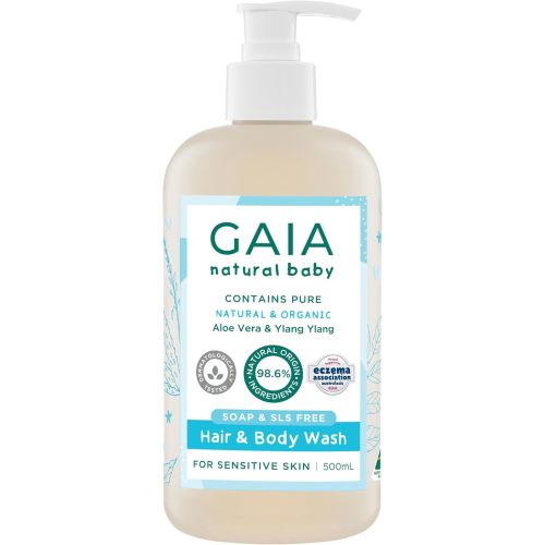GAIA Natural Baby Hair & Body Wash