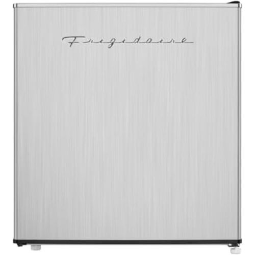 Frigidaire EFR182 1.6 cu ft Stainless Steel Mini Fridge. Perfect for Home or The Office. Platinum Series, 1.8