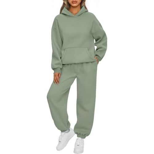 AUTOMET Womens 2 Piece Outfits Lounge Hoodie Sweatsuit Sets Plus Size Fall Fashion Clothes Airport Travel Pants Tracksuits