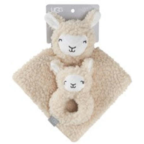 UGG Cloud Llama Lovey and Rattle Gift Set