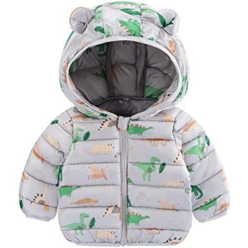 Newborn baby boy girl jacket winter clothes sweater outfit toddler puffer coat