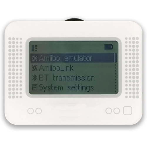 Allmiibo Smart NFC Emulator, Compatible with Switch/3DS, 50+ Games and 3000 NFC Data Storage, 1.2" OLED Screen