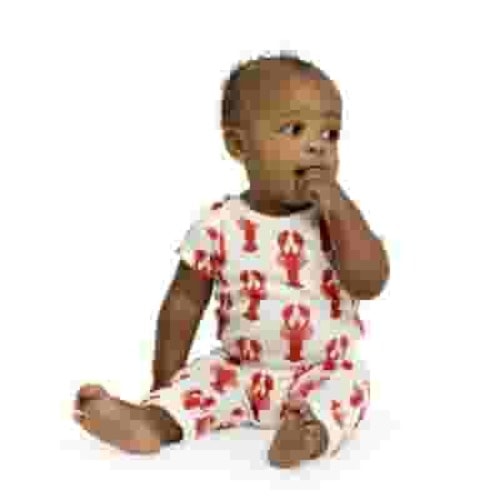 M+A by Monica + Andy Organic Cotton Gender Neutral First Moves Bodysuit + Groove Pant Set, Sizes Newborn -24 Months