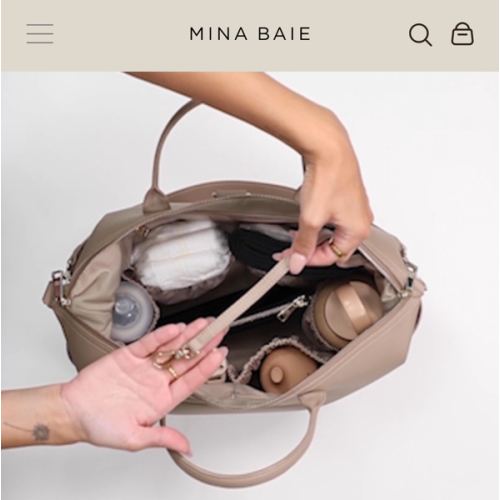 Emmy Vegan Midi Diaper Bag