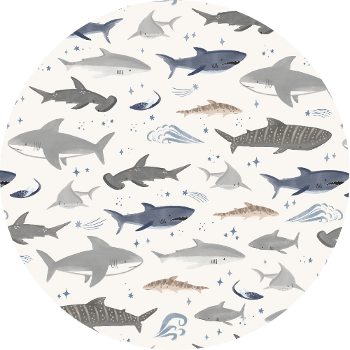 Sleeper - Smiley Sharks – LOULOU LOLLIPOP US