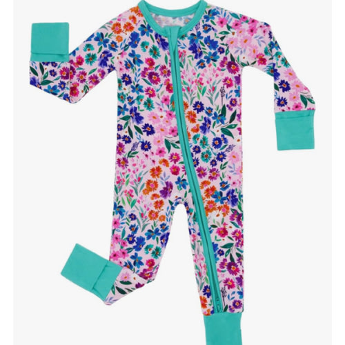 Amazon.com: Little Sleepies Pajamas for Baby Boys & Girls, Viscose from Bamboo Baby Pajamas, Snug Sleeper, Toddler PJs, 2-Way Zipper, Sweet Pea, 0-3 months: Clothing, Shoes & Jewelry