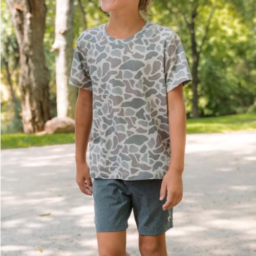 Youth Go To Tee - Classic Deer Camo – BURLEBO