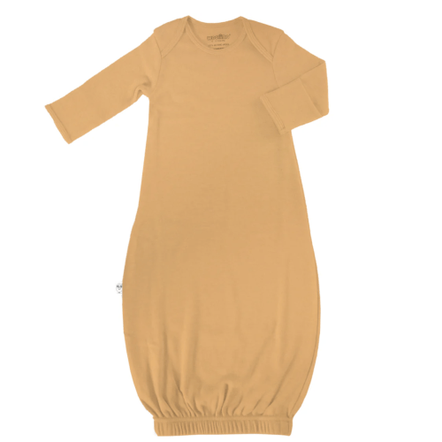 Merino Wool Baby Gown |Natural Merino Wool Baby Sleepwear – Woolino