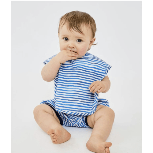Oso & Me
Waterproof Bib, Painted Stripe