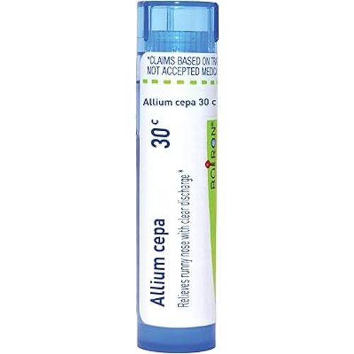 Boiron Allium Cepa 30C Homeopathic Medicine for Runny Nose - 80 Pellets