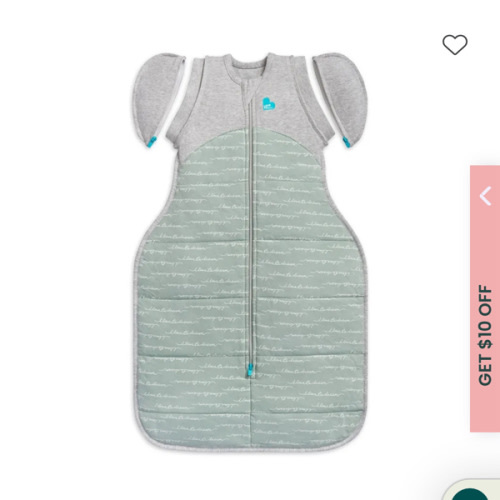 Love To Dream Swaddle Up Transition Bag 2.5 Tog Olive Medium | Baby Bunting AU