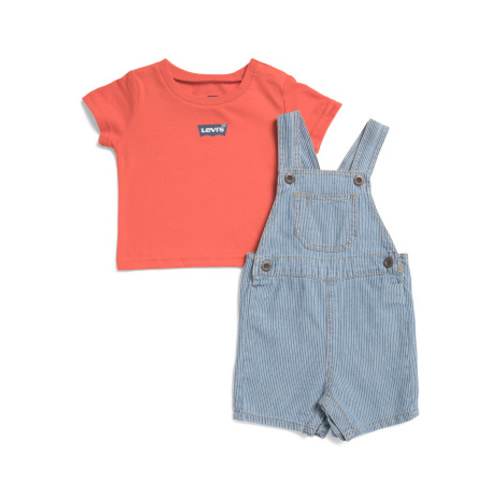 Newborn Boys Denim Overalls Set | Kids & Baby | T.J.Maxx