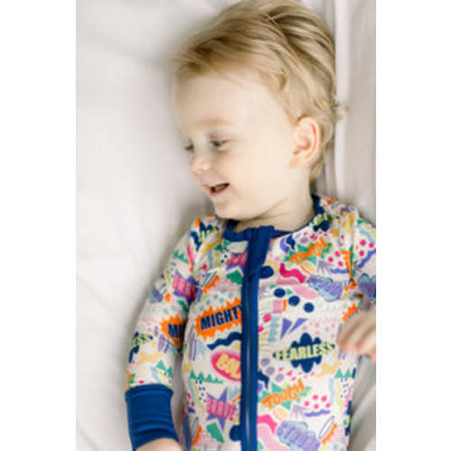 Mighty Mack Boys Onesie - The Honey Bows