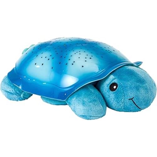 Cloud b Calming Nightlight Star Projector | Gentle Brightness | 3 Colors | 8 Constellations | Auto-Shutoff | Twilight Turtle Blue
