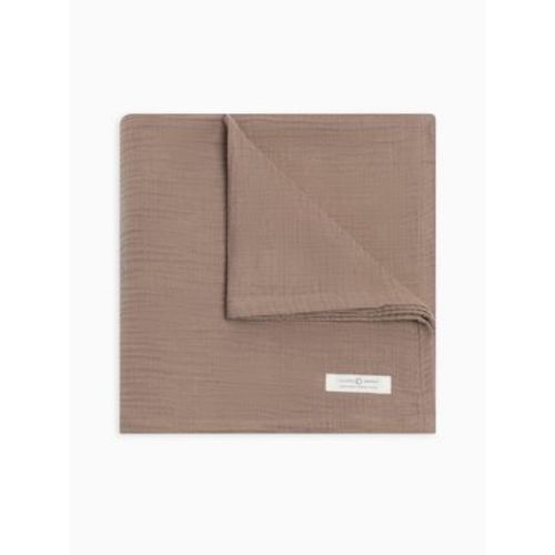 Colored Organics Muslin Swaddle Blanket Taupe one size