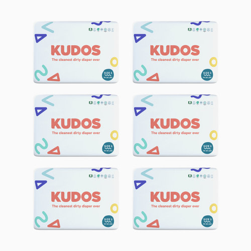 Kudos Diapers, Monthly Supply - Size 3, 180 Count