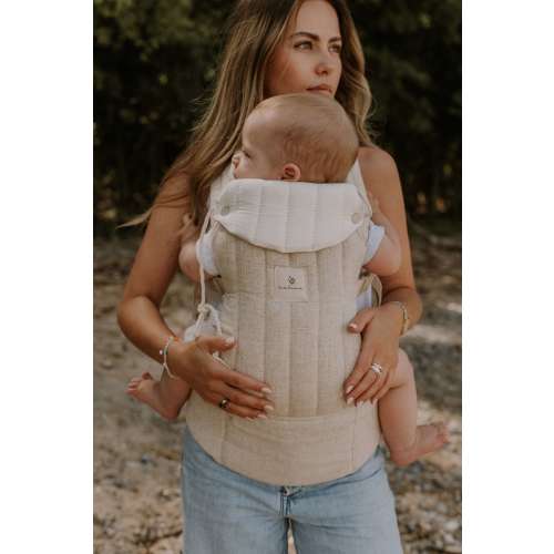 Classic Linen Baby Carrier | Baby Wrap | Malama Bebe