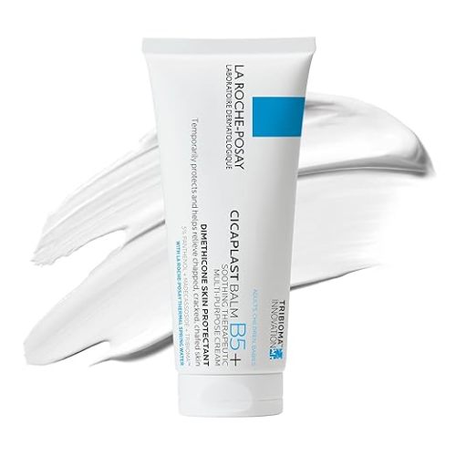 La Roche-Posay Cicaplast Balm B5, Healing Ointment and Soothing Therapeutic Multi Purpose Cream for Dry & Irritated Skin, Body and Hand Balm, Baby Safe, Fragrance Free