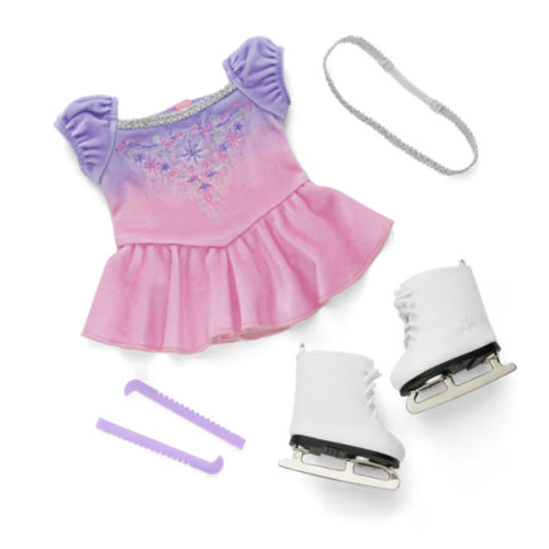 Spin in Style Figure-Skating Outfit for 18-inch Dolls