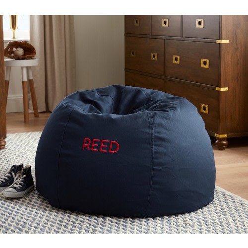 Anywhere Beanbag™, Navy Twill Slipcover Only