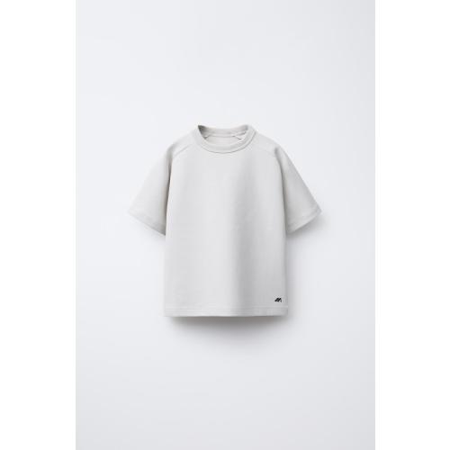 INTERLOCK LOGO T-SHIRT - Blue / Green | ZARA United States