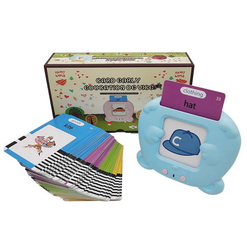 Education Bilingual Spanish and English Speaking Card Two Pocket Speech Toys for Ages 1 to 3 with 224 and 510 Words Montessori Language Learning Sensory Toy