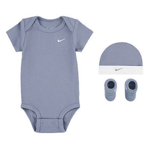 Newborn Baby Nike Waffle Bodysuit, Hat, and Booties 3-Piece Set