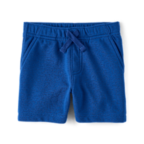 Baby And Toddler Boys French Terry Active Shorts - BLUE | The Children's Place