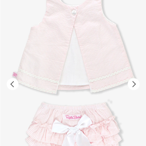 Ric Rac Swing Top and Bloomer Set | RuffleButts & RuggedButts