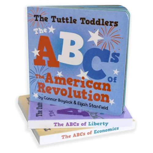 Tuttle Twins Toddler Combo 3 Set: ABC's of Economics, Liberty, and the American Revolution